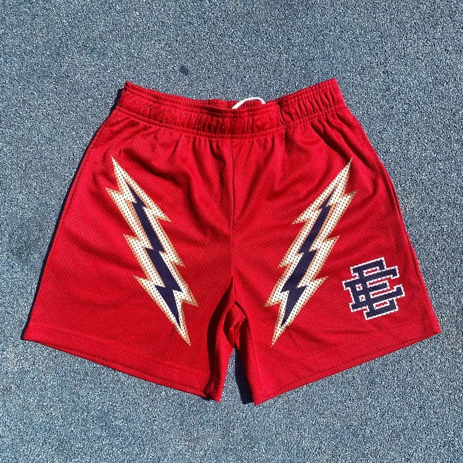Eric Emanuel shorts—one of the most talked-about pieces in modern streetwear.