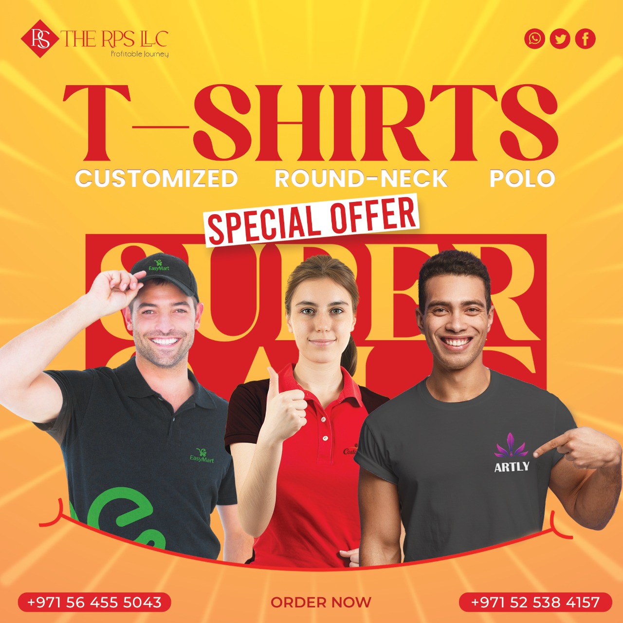 T Shirt Printing Near Me: Get Custom Tee Shirts Printed Fast at THE RPS LLC