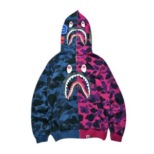 BAPE Glow-in-Dark Hoodie – Unique Streetwear Flex