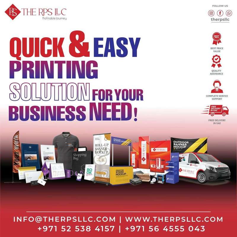 Printing Services in Dubai – One Stop for All Printing Needs